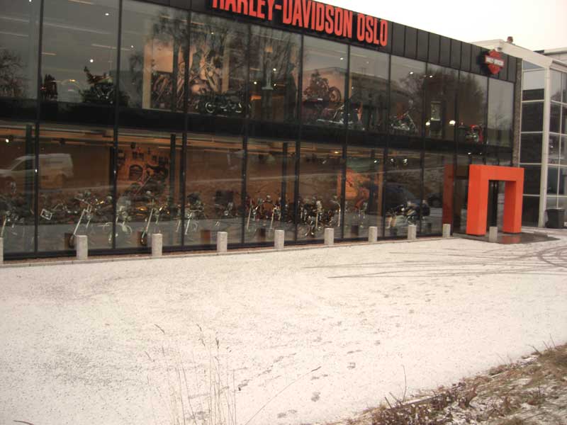 næringsbygg harley davidson